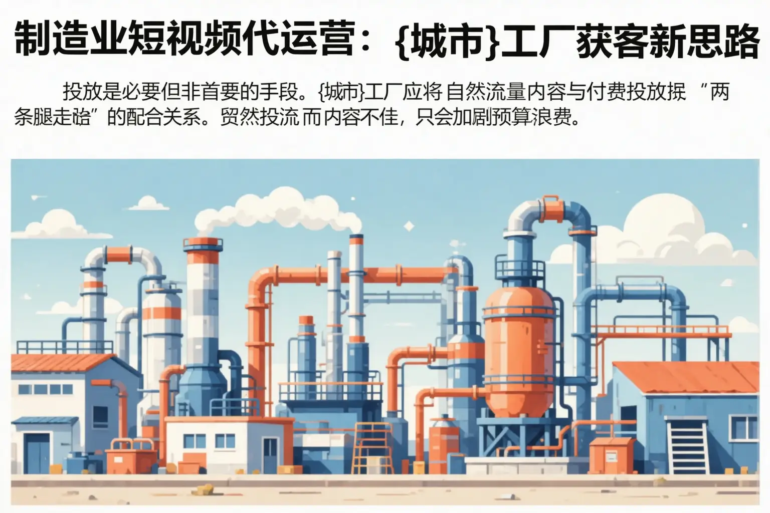 制造业短视频代运营：荔波工厂获客新思路