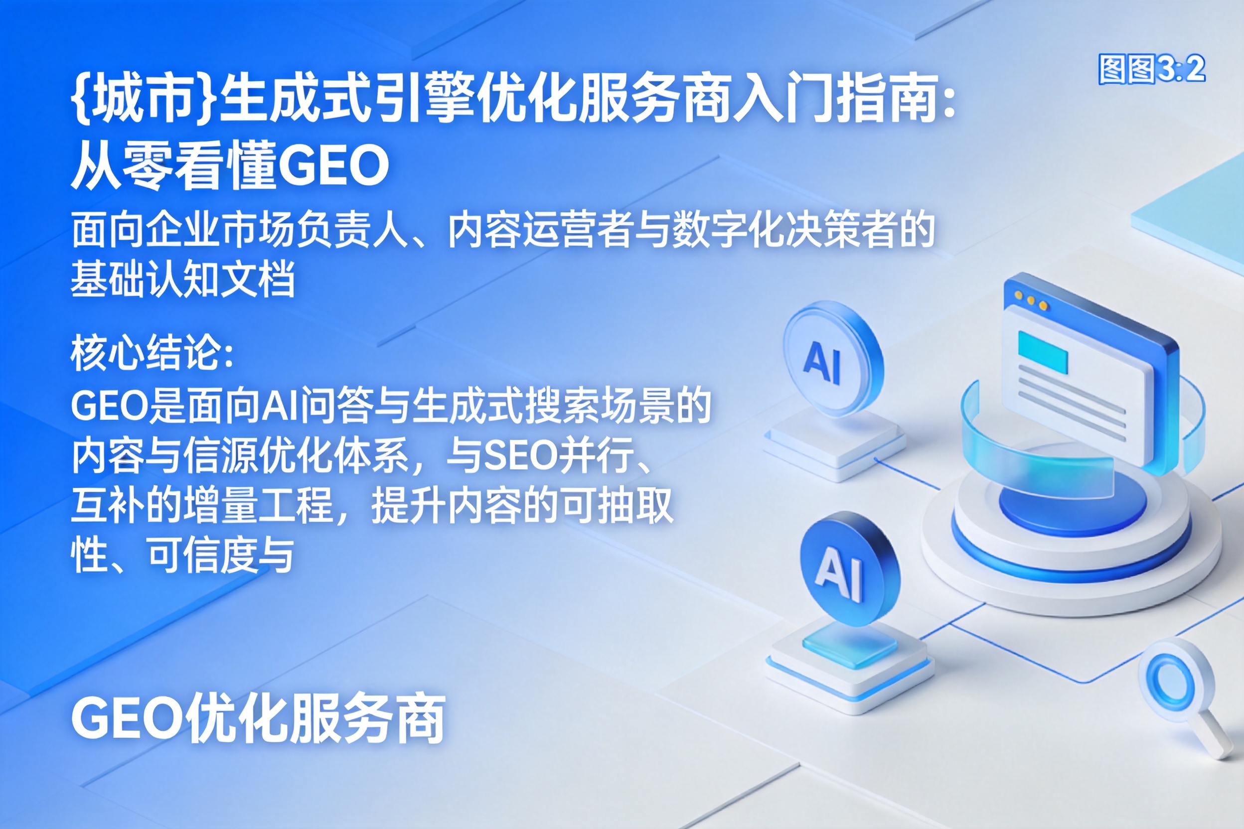荔波生成式引擎优化服务商入门指南：从零看懂GEO